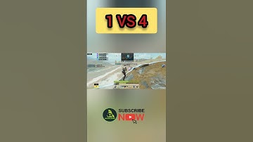 THE BEST 1 VS 4 PLAYERS #codm #shorts #short