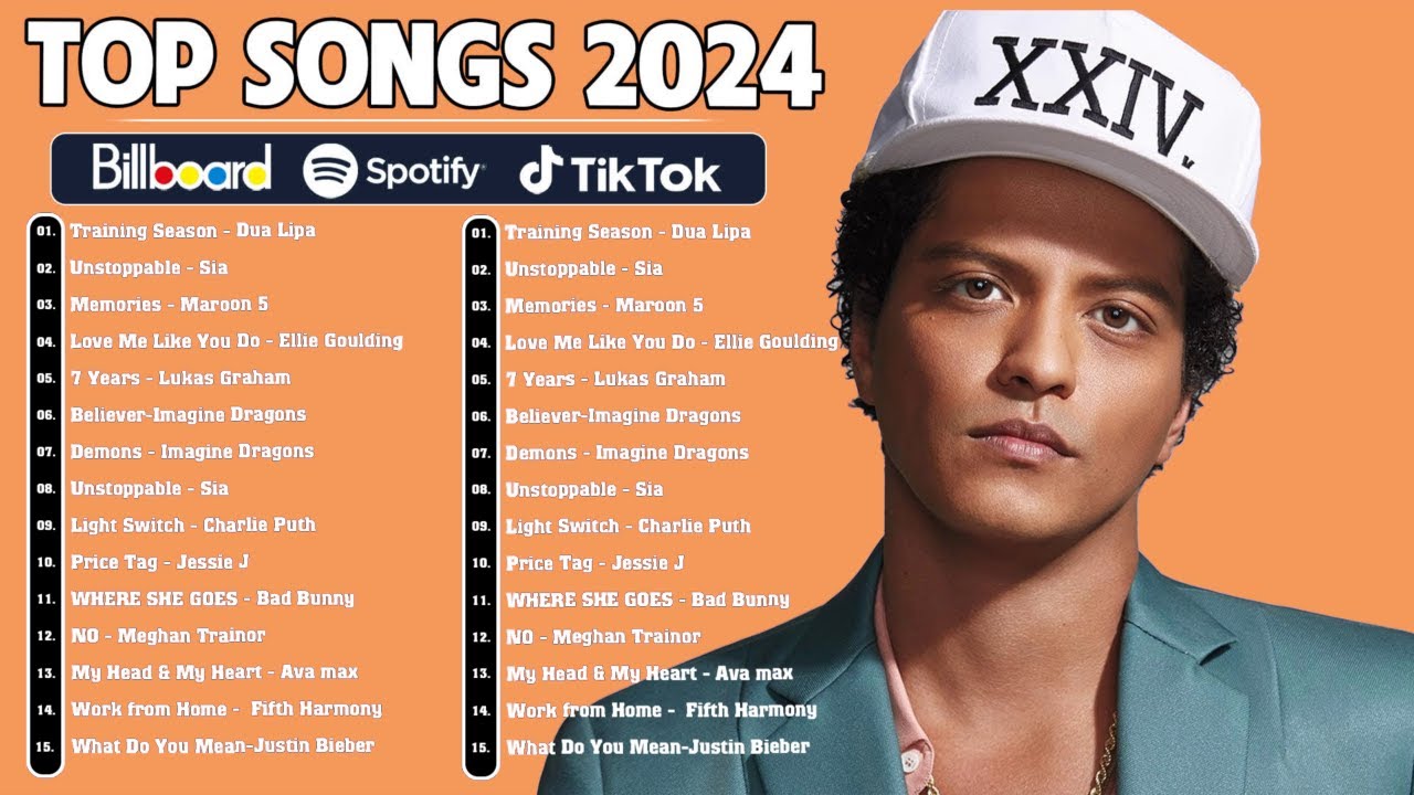 Billboard English Pop Music Playlist 2024 - Pop Songs Playlist 2024 - Clean Pop Playlist 2024