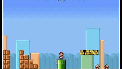 SMBX Level SMB 1-1 Remake {World E}