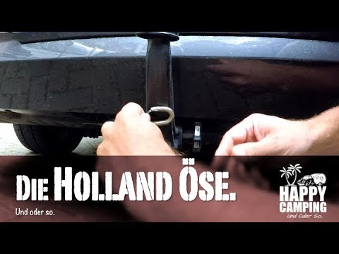 Hollandöse bei Anhängern im Ausland: Alle Regeln zum Sicherungsseil