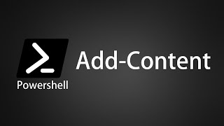 【Powershell】Add-Content