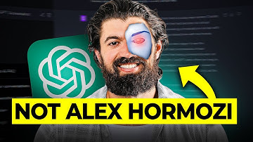 I Cloned Alex Hormozi in REAL LIFE with AI...