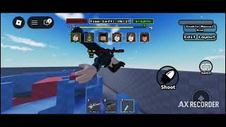 Playing roblox one tap with friend#roblox screenshot 4