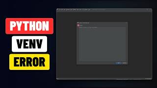 Fix Python py  m venv Failed to Create Virtual Environment Error