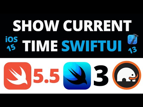 SwiftUI 3で現在時刻を表示する方法
