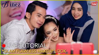 Live Makeup Tutorial RANGGA JUANS X INEZ COSMETICS | Glam Flawless Makeup Look