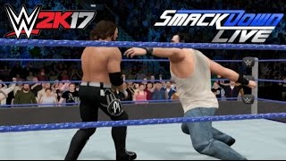 WWE2k17: AJ Styles vs Luke Harper: Smackdown Live Prediction screenshot 4