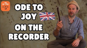 Recorder beginner tutorial - learn to play ode to joy - Beethoven