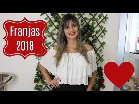 Vídeo: Bob alongado elegante com franja 2018