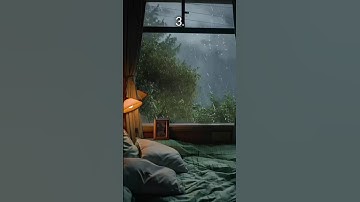 Where would you enjoy the rain forever...?✨🌧️ #aesthetic #aurora #relaxing #vibes #asmr