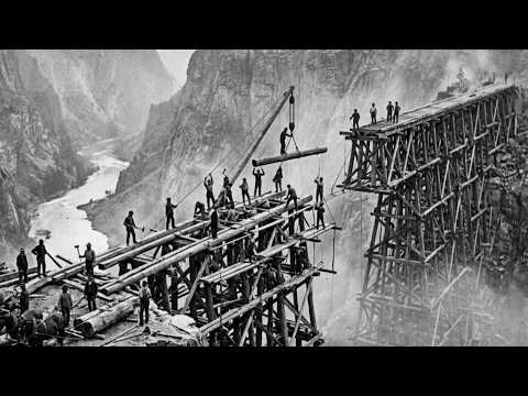How America Built Wooden Railroad Bridges Before Steel | The Dale Creek Bridge