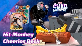Hit-Monkey Cheerios is a balanced combo diet - Marvel SNAP Gameplay & Deck Highlight