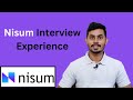 Nisum Interview Experience | React JS | 5+ Years | Nisum Interview Questions