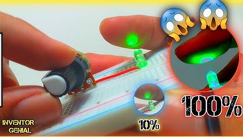 aprenda a como controlar o brilho de um led com potênciometro(passo a passo)