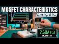 Understanding MOSFET Transfer & Output Characteristic Curves