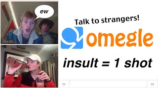 i turned OMEGLE into a DRINKING GAME