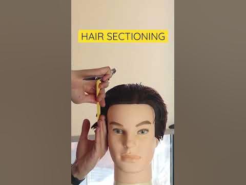  How To Section the HAIR #barber - YouTube