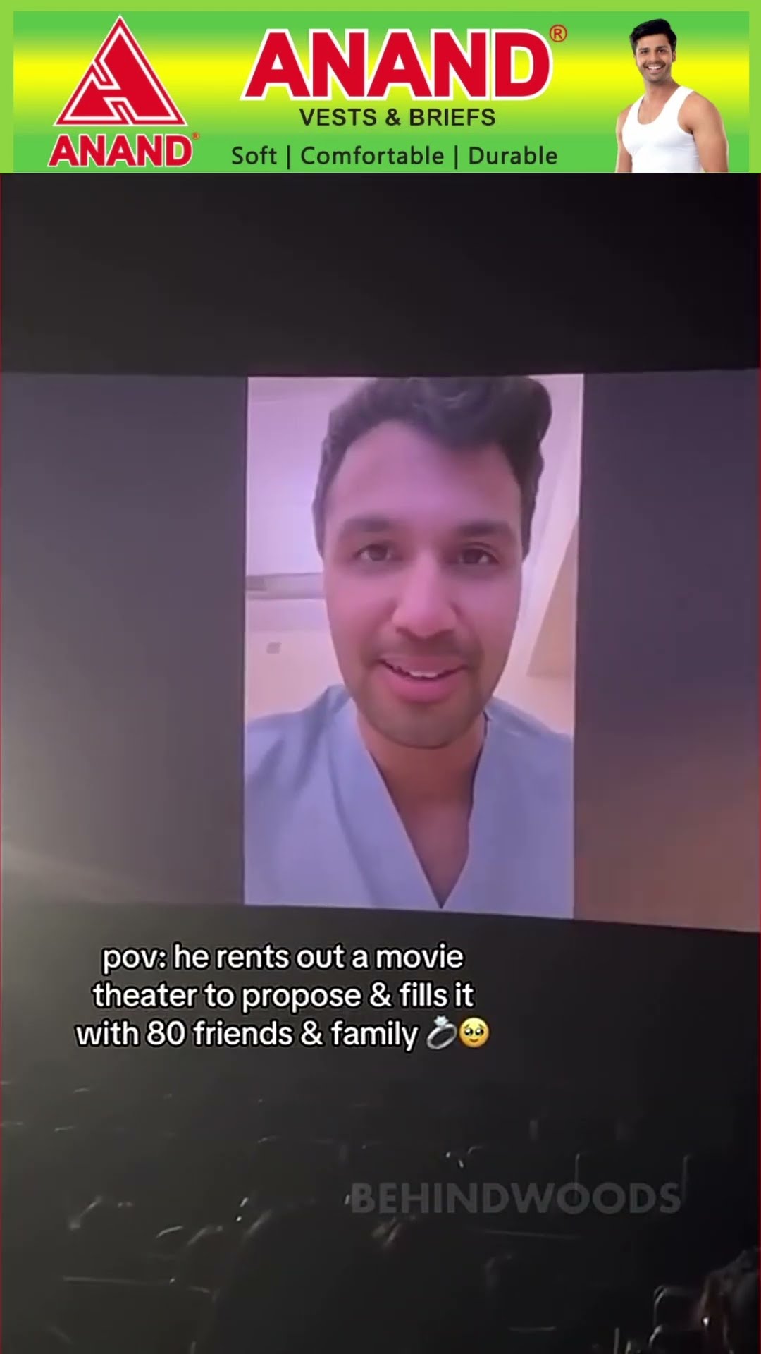 'Theatre-ல Love Proposal..Wow இது செமயா இருக்கே' ? Cute Viral Video