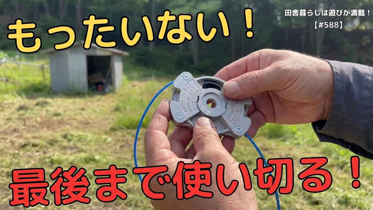 切りずらい 588] It seemed such a waste, so I popped out and bought a quick