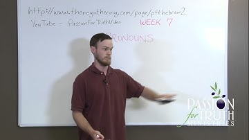 Learning Biblical Hebrew Intermediate Part 7