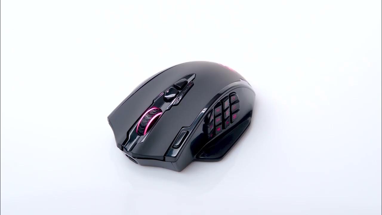 Беспроводная игровая мышь Redragon IMPACT ELITE - YouTube