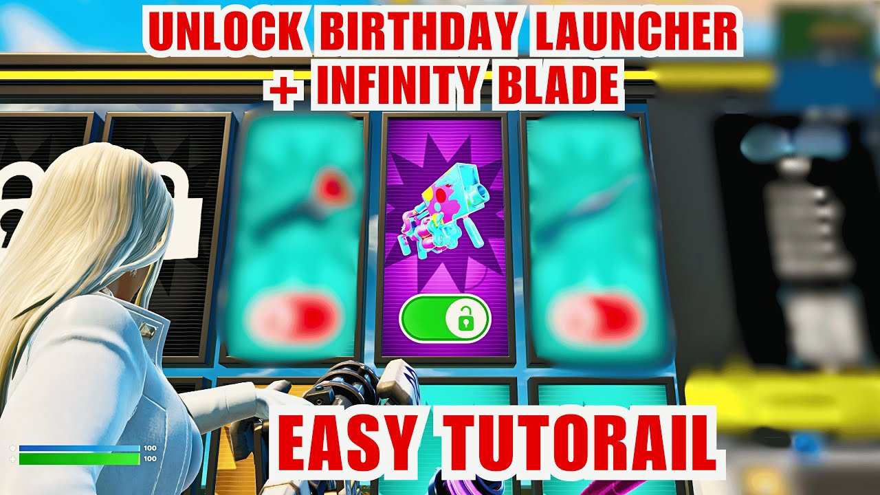 How to Get NEW BIRTHDAY LAUNCHER 1v1 With Every Gun @hivecr8 hivecr8 ...