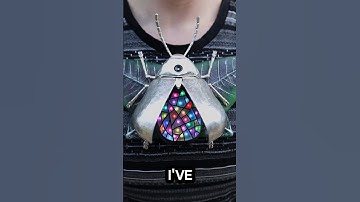 This LED Filled Silver Beetle was 3D Printed