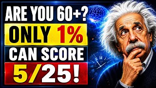 ARE YOU 60+ 😱 ONLY SHARP MINDS CAN PASS THIS 25-QUESTION MEMORY TEST! | General Knowledge Quiz