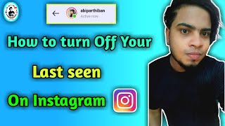 How to Hide last seen active on Instagram | How to turn off your last seen on Instagram in Tamil