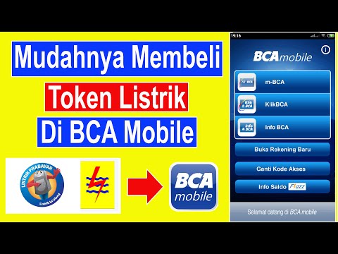 Cara Beli Pulsa via BCA Mobile Banking. 