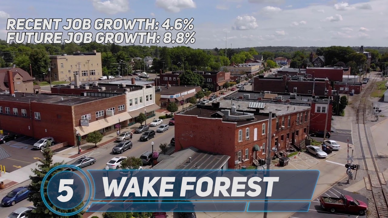 Slideshow 10 Best Places for Jobs in North Carolina YouTube