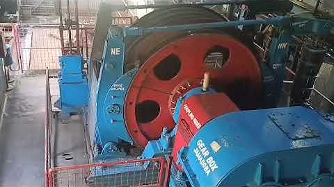 koepe winder  ..... video 📷.... how it operates ... for more video comments needed