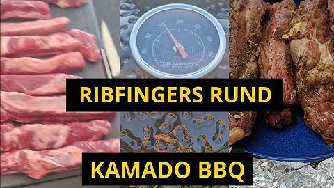 Ribfingers op kamado BBQ. Hoe maak je runder ribfingers? #kamado #bbq #grill #ribfingers #food #meat