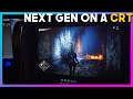 Playing the Playstation 5 and Xbox Series X on a CRT | Next-Gen 4K Raytracing on an Analog Tube!