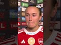 Caitlin Foord couldn't wait to get back amongst this 𝙍𝙀𝘿-𝙃𝙊𝙏 Arsenal attack 🔥 #BarclaysWSL #Arsenal
