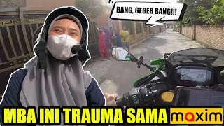 NGOJEK PERTAMA, MBA INI TRAUMA SAMA MAXIM DRIVER | Bro Omen
