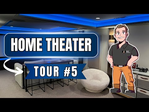 Home Theater Tour #5 - 7.2.4 KEF THX w/SVS Subs, JVC, Denon, and More!!