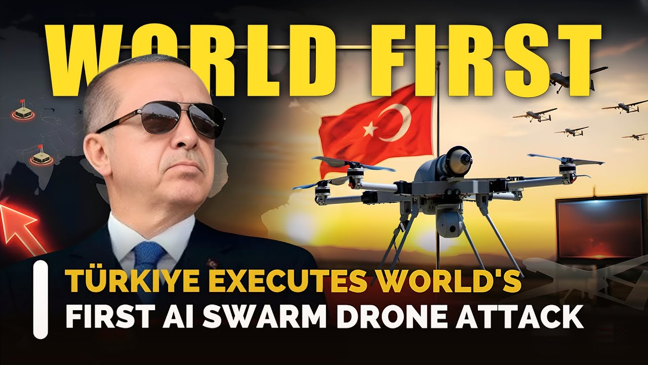 Türkiye Conducts First Live KARGU AI Swarm Drone Attack - This is the Future of Warfare