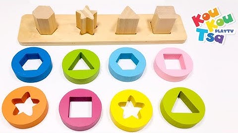 Γνωρίζουμε τα Χρώματα και τα Σχήματα | Παιχνίδι Μάθησης για Παιδιά