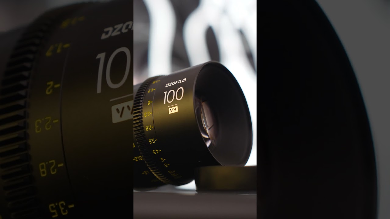 DZOFILM Vespid Full Frame Cine Prime 100mm T2.1 Lens - YouTube