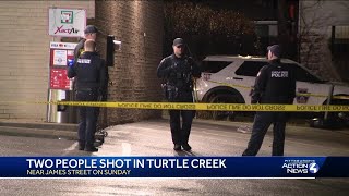 Two men found shot in Turtle Creek