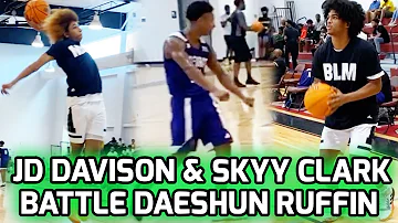 JD Davison & Skyy Clark TEAM UP But Daeshun Ruffin STEALS THE SHOW! Atlanta Celtics FIRST LOSS 😬