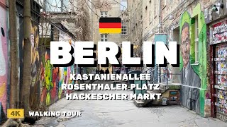 [4k] Berlin  Prenzlauer Berg to Mitte  Walking Tour