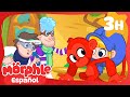 Morphle y los bandidos de la gravedad 🫧| ¡Vídeo de 3 hora! | Morphle en Español | Caricaturas Niños