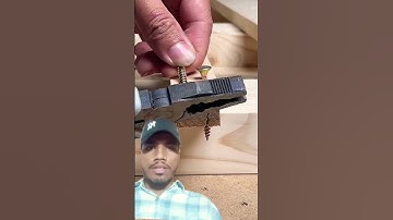 Remember this tip - An easy way to use screws effectively. #woodworking #diy #shorts 👍🏻🔥