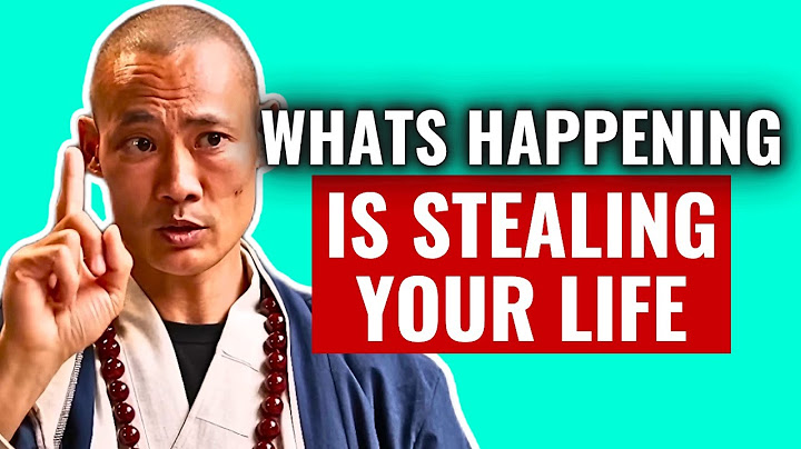 Shaolin Warrior Explains in ONE Minute Why Most People WASTE Their Life