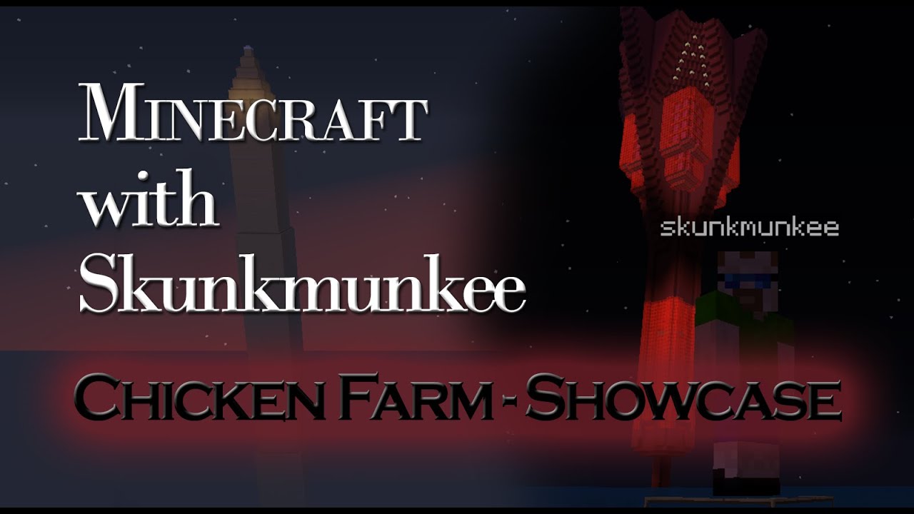 Minecraft Chicken Farm Showcase YouTube