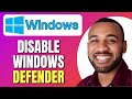How To Disable Windows Defender In Windows 11 | Turn Off Windows Defender | Easy Tutorial