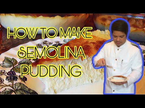 Video: Puding Semolina Raspberry