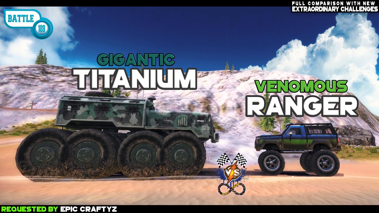 Off The Road Titanium Vs Ranger 4X4 Car Epic Battle OTR | Android New ...
